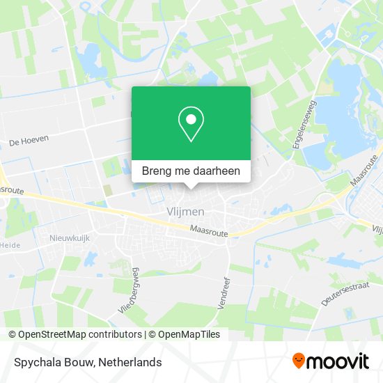 Spychala Bouw kaart