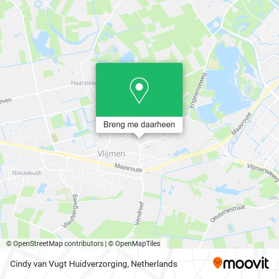 Cindy van Vugt Huidverzorging kaart