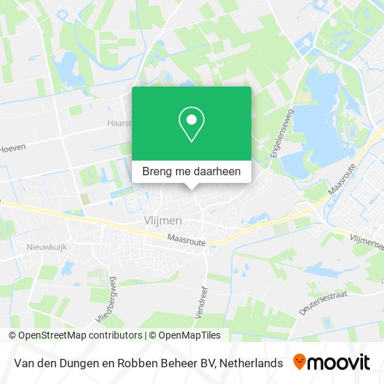 Van den Dungen en Robben Beheer BV kaart