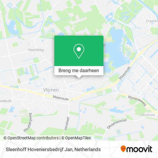 Sleenhoff Hoveniersbedrijf Jan kaart