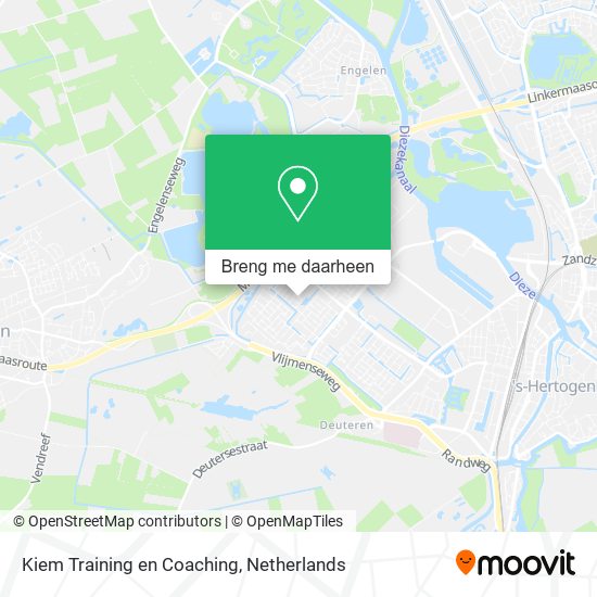 Kiem Training en Coaching kaart