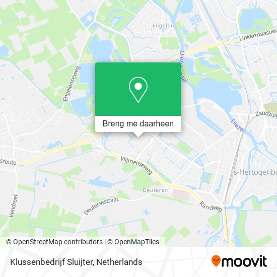 Klussenbedrijf Sluijter kaart