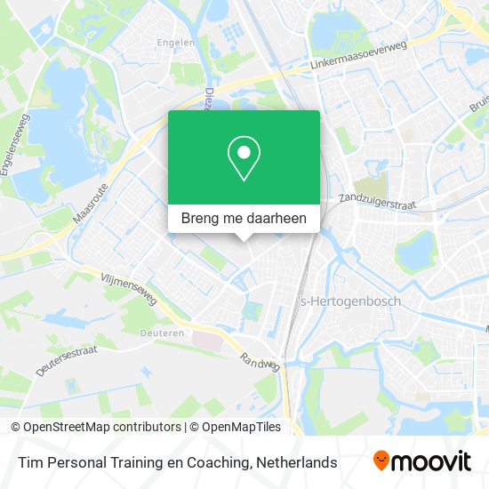 Tim Personal Training en Coaching kaart