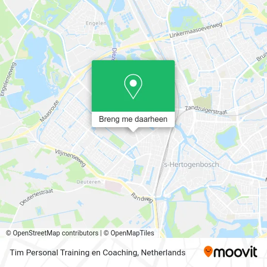 Tim Personal Training en Coaching kaart