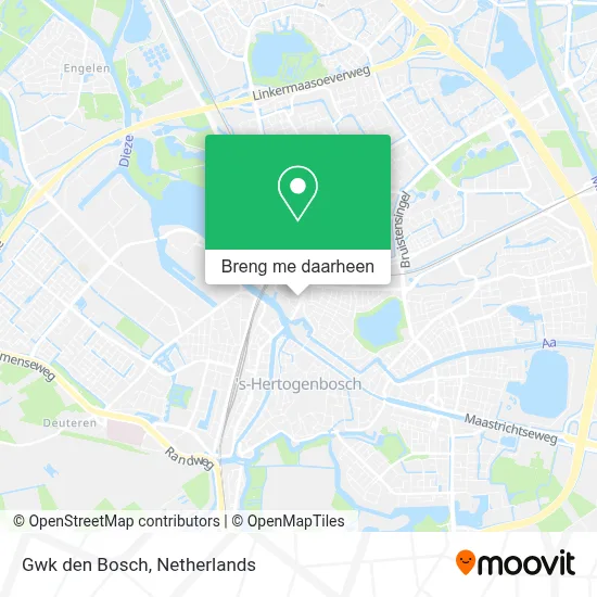 Gwk den Bosch kaart