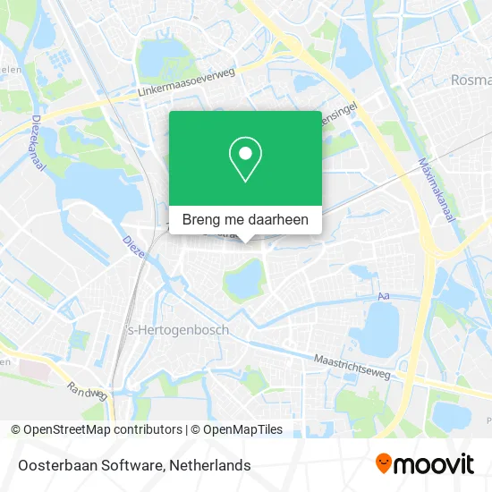 Oosterbaan Software kaart