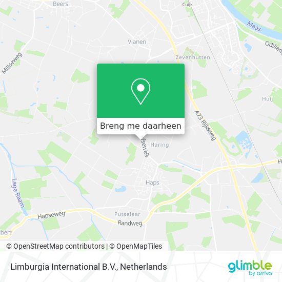 Limburgia International B.V. kaart