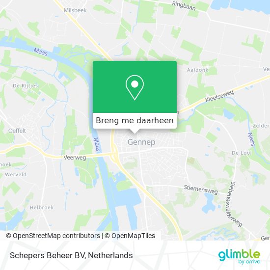 Schepers Beheer BV kaart