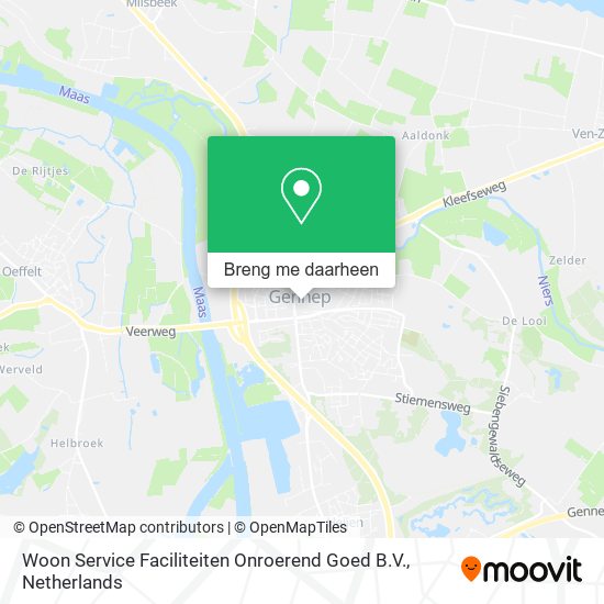 Woon Service Faciliteiten Onroerend Goed B.V. kaart