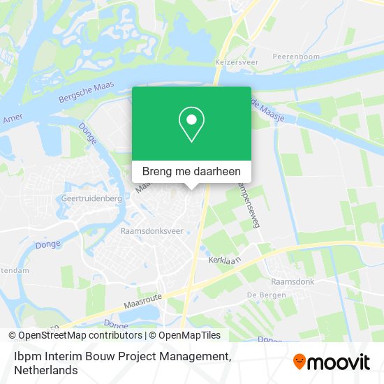 Ibpm Interim Bouw Project Management kaart