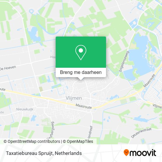 Taxatiebureau Spruijt kaart