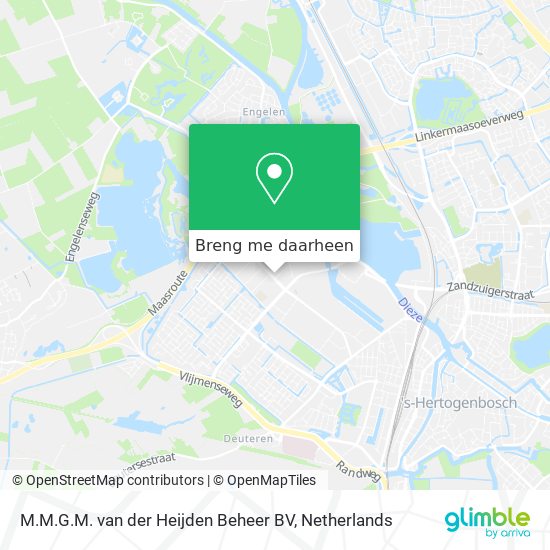 M.M.G.M. van der Heijden Beheer BV kaart