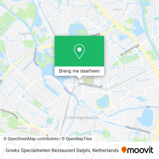 Grieks Specialiteiten Restaurant Delphi kaart