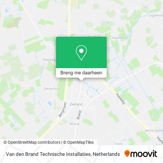 Van den Brand Technische Installaties kaart