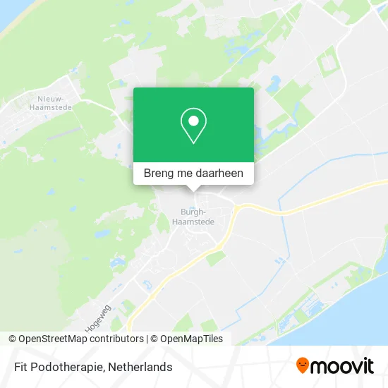 Fit Podotherapie kaart