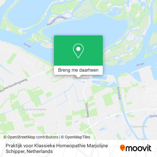 Praktijk voor Klassieke Homeopathie Marjolijne Schipper kaart