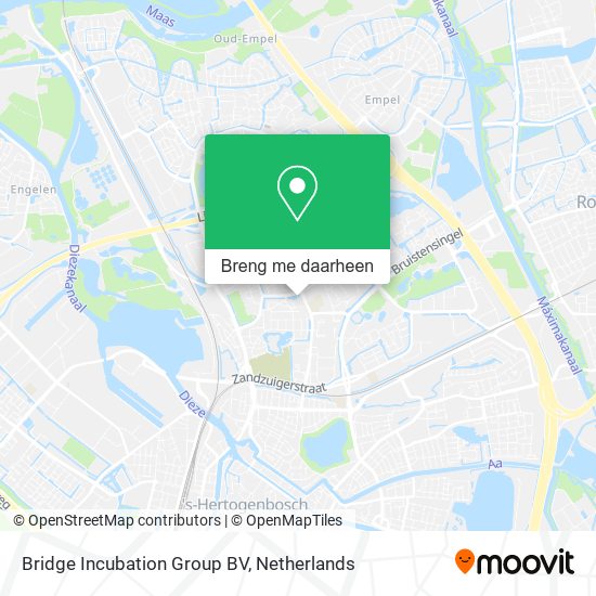Bridge Incubation Group BV kaart