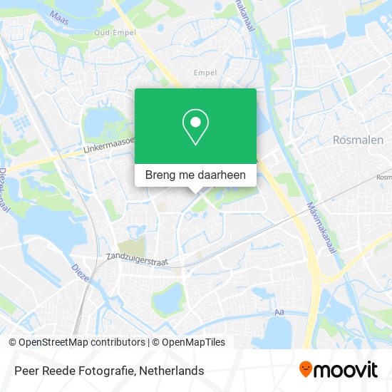 Peer Reede Fotografie kaart