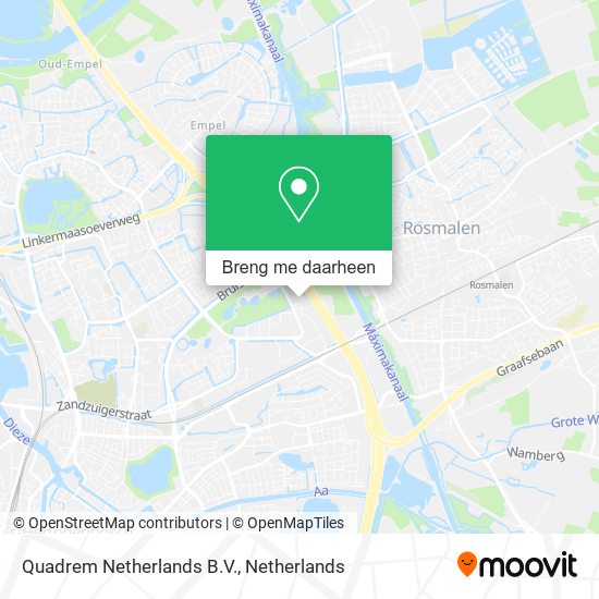 Quadrem Netherlands B.V. kaart