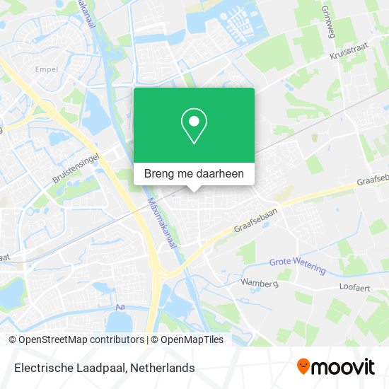 Electrische Laadpaal kaart