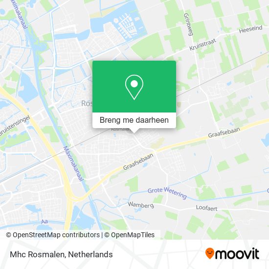 Mhc Rosmalen kaart