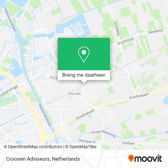 Croonen Adviseurs kaart