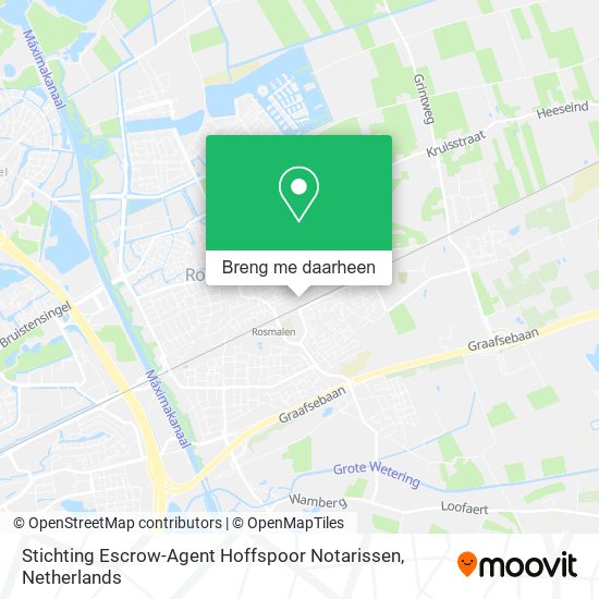 Stichting Escrow-Agent Hoffspoor Notarissen kaart