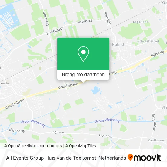 All Events Group Huis van de Toekomst kaart