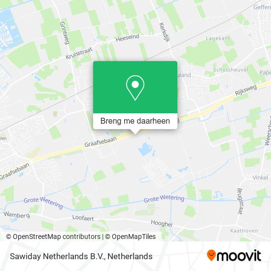 Sawiday Netherlands B.V. kaart