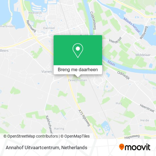 Annahof Uitvaartcentrum kaart