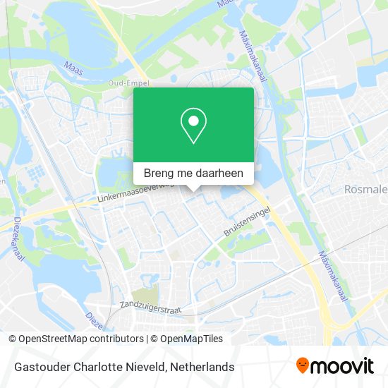 Gastouder Charlotte Nieveld kaart