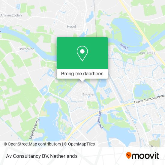 Av Consultancy BV kaart