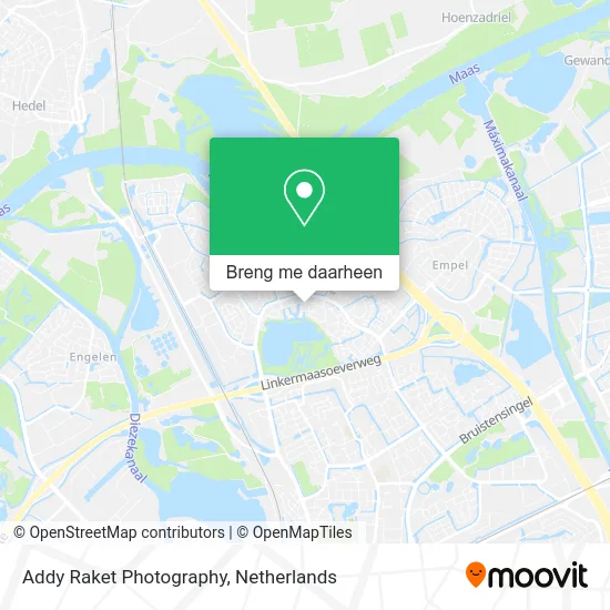 Addy Raket Photography kaart