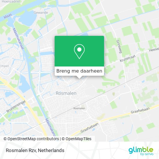 Rosmalen Rzv kaart