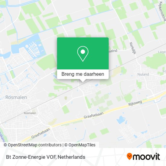 Bt Zonne-Energie VOF kaart