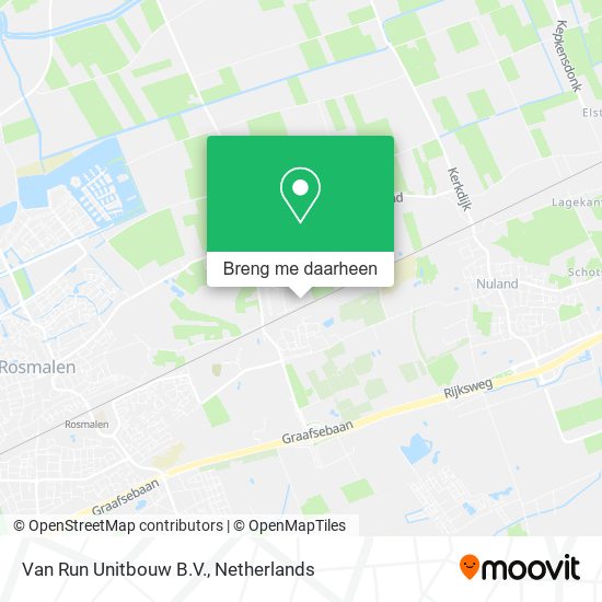 Van Run Unitbouw B.V. kaart