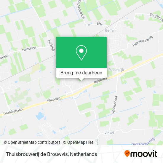 Thuisbrouwerij de Brouwvis kaart