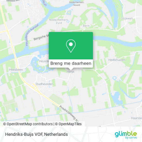 Hendriks-Buijs VOF kaart