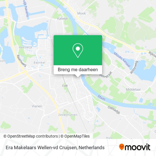 Era Makelaars Wellen-vd Cruijsen kaart