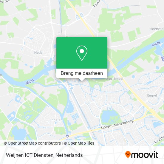 Weijnen ICT Diensten kaart