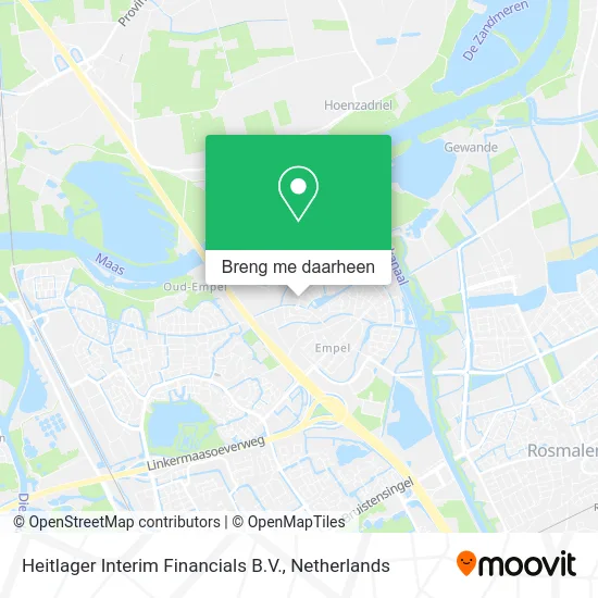 Heitlager Interim Financials B.V. kaart