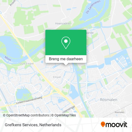 Grefkens Services kaart