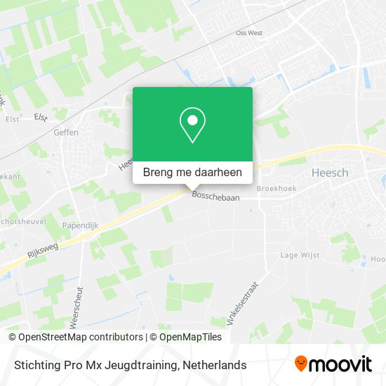 Stichting Pro Mx Jeugdtraining kaart