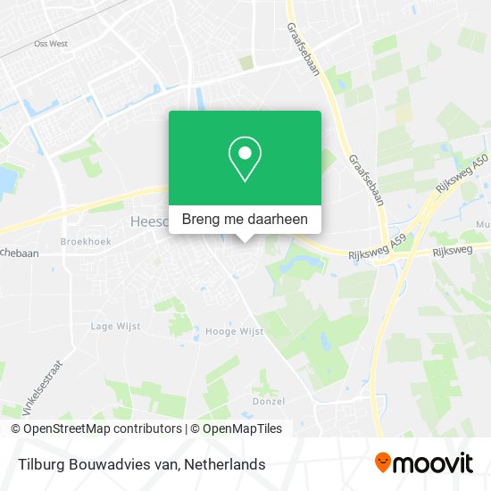 Tilburg Bouwadvies van kaart