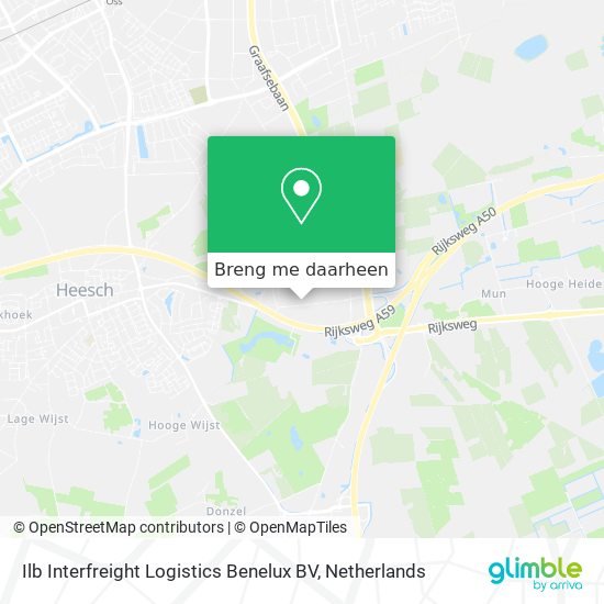 Ilb Interfreight Logistics Benelux BV kaart