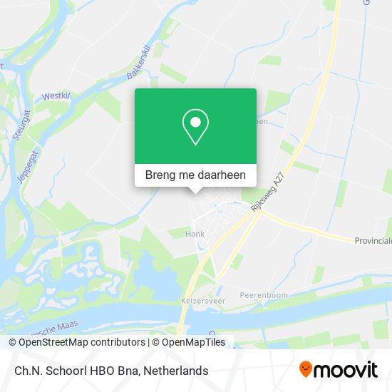 Ch.N. Schoorl HBO Bna kaart