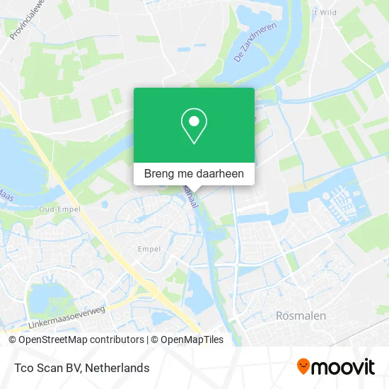 Tco Scan BV kaart