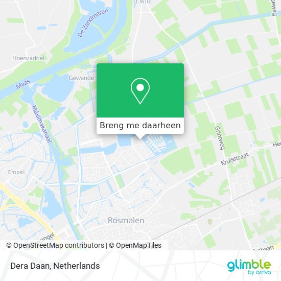 Dera Daan kaart