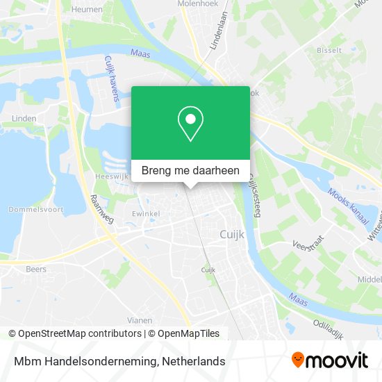 Mbm Handelsonderneming kaart