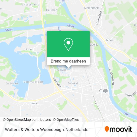 Wolters & Wolters Woondesign kaart